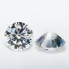 5A White CZ | Round Faceted | H1901F